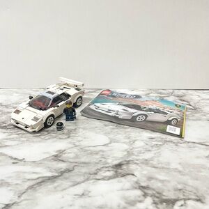 LEGO Speed Champions 76908 Lamborghini Countach Complete Set With Manual